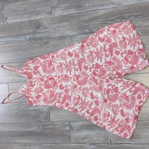 BOGO!! Jessica Simpson Paisley Floral Wide Leg Romper Size Small